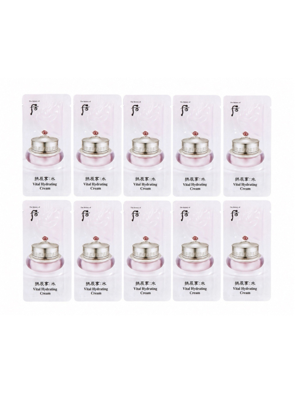 The history of Whoo Soo yeon Cream 1ml x 50pcs (50ml) Vital Hydrating Cream